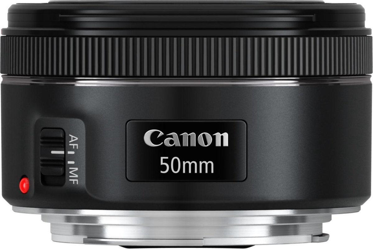 Canon EF 50mm f/1.8 STM - Zwart