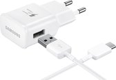 Oplader Samsung Galaxy S9 en S9+ (Plus) - USB-C - 2 Ampere Fast Charge - Origineel Wit