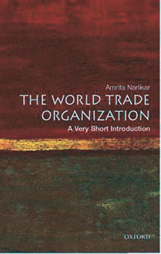 Very Short Introductions - The World Trade Organization - cover