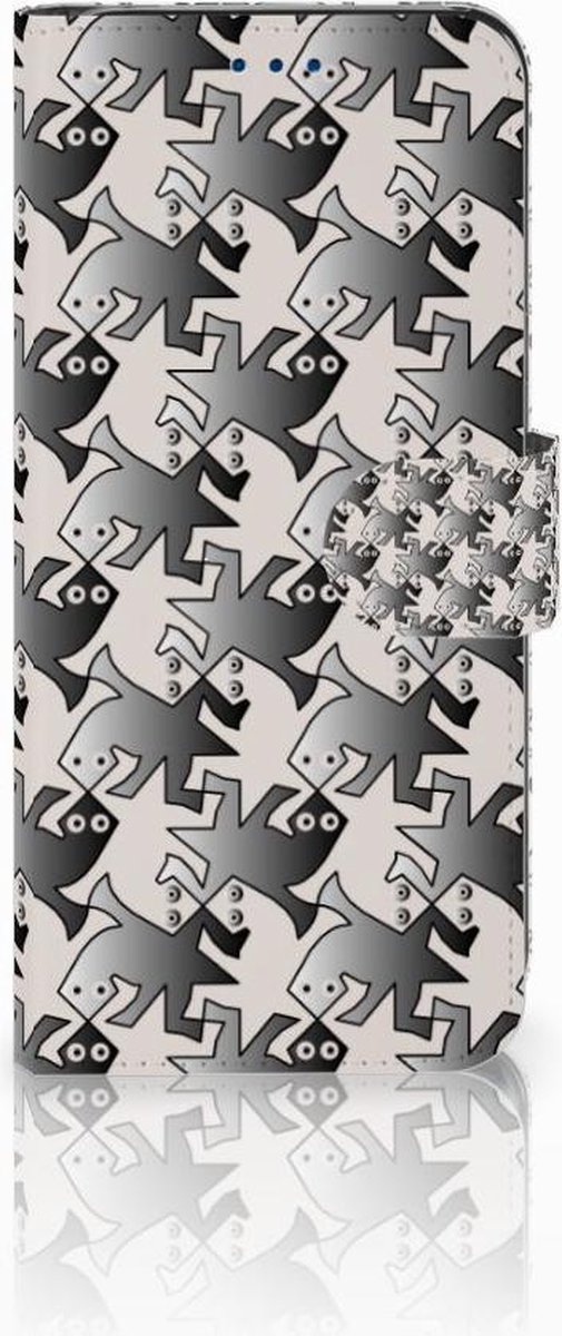 Book Case voor Samsung Galaxy S8 Telefoonhoesje met Pasjes Salamander Grey