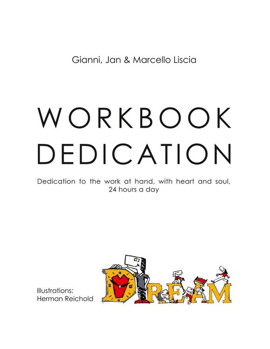 Workbooks D.R.E.A.M. of LEADERS® 1 - Workbook Dedication (E ... - cover