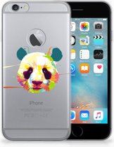 Geschikt voor iPhone 6 Plus | 6s Plus TPU Hoesje Design Panda Color