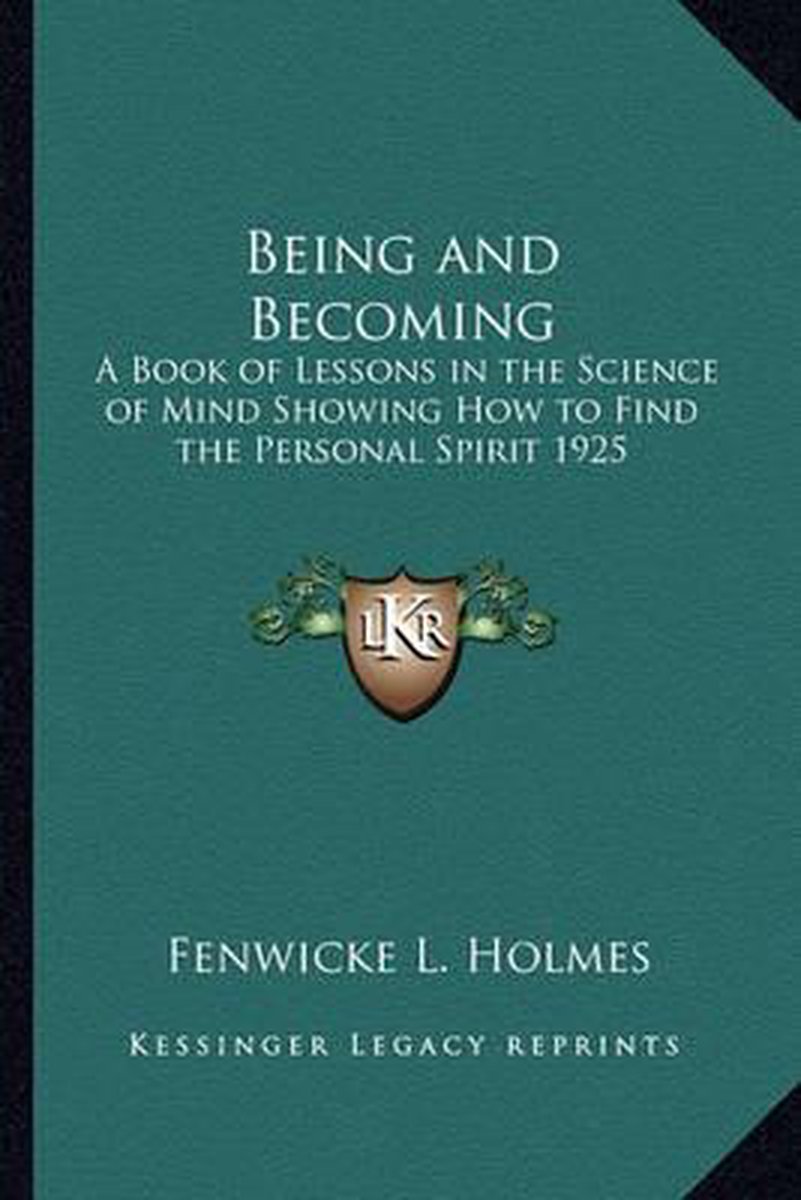 Being And Becoming van