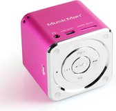 Technaxx Mini Musicman - Draagbare speaker, Roze