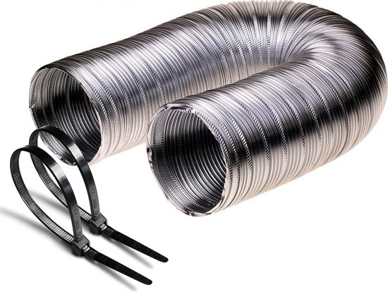 Flexibele slang voor luchttoevoer en -afvoer, diameter 125mm, merk: Sencys  | bol.com