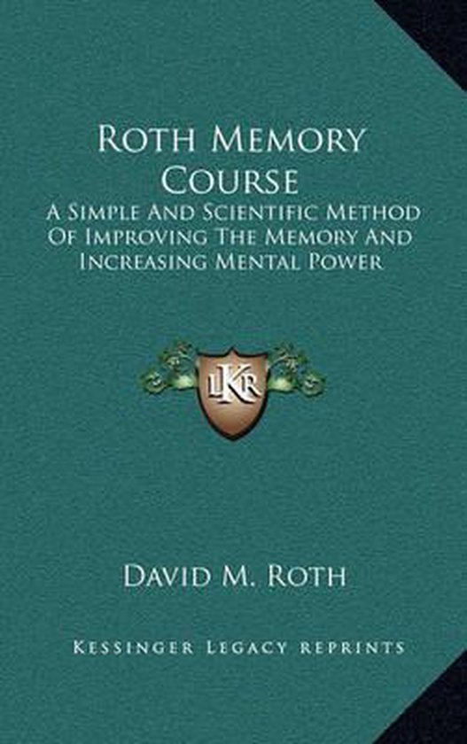 Roth Memory Course - cover