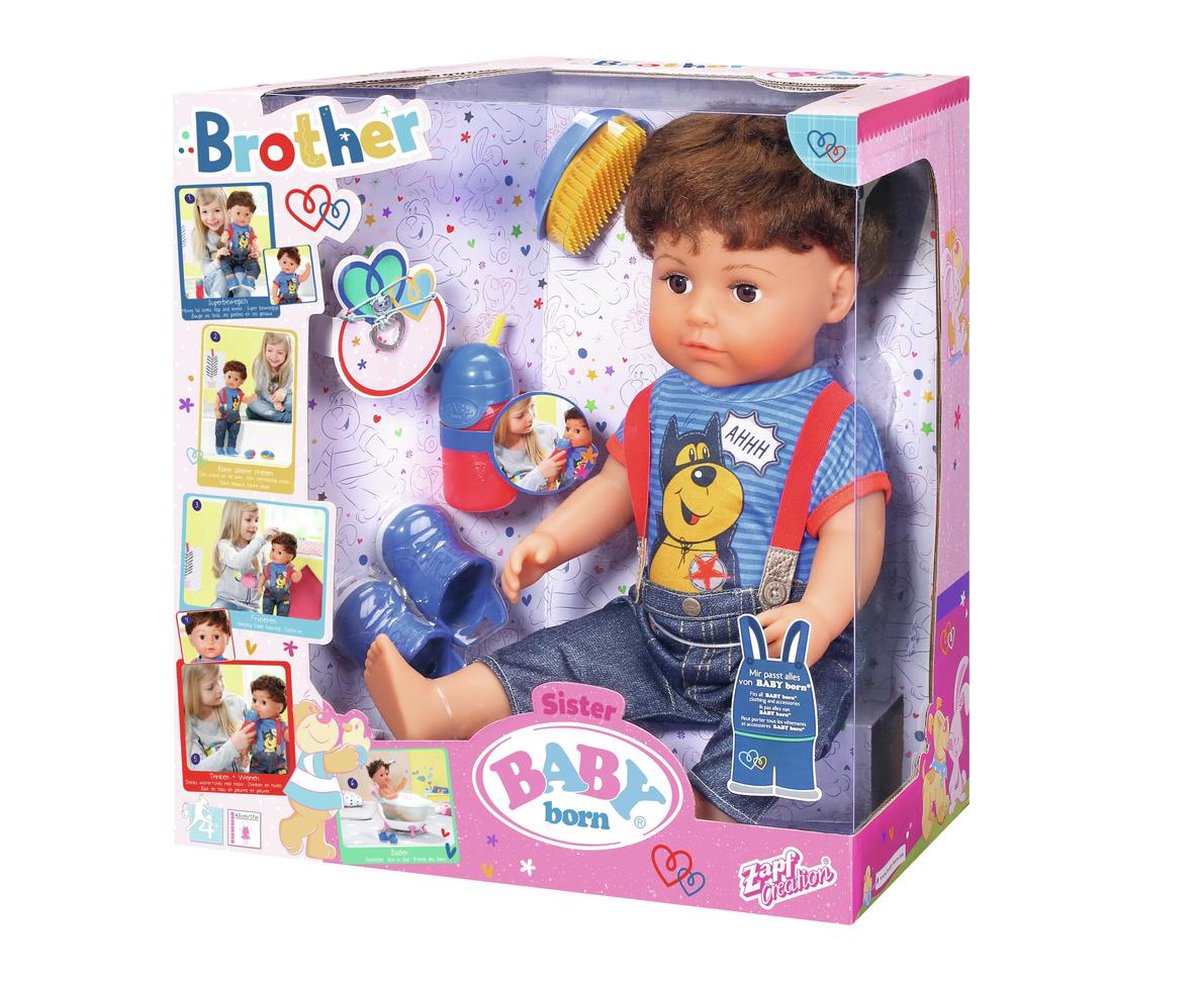 Perceptie Millimeter beha BABY born® Grote Broer - Babypop 43 cm | bol.com