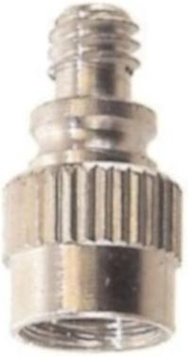 Tom Verloopnippel Bmx Hv/av Pompnippel Zilver