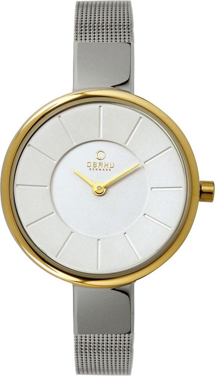 Obaku Denmark V149L AIMC1 Horloge - Staal - Zilverkleurig - 32 mm