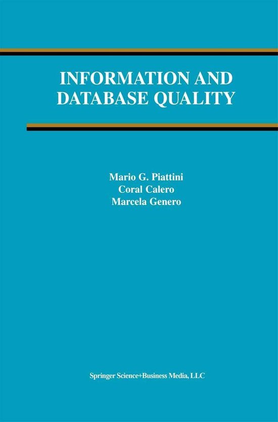 Computer Science (R0) - Information and Database Quality - cover