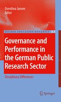 Higher Education Dynamics 32 - Governance and Performance in the German Public Research Sector