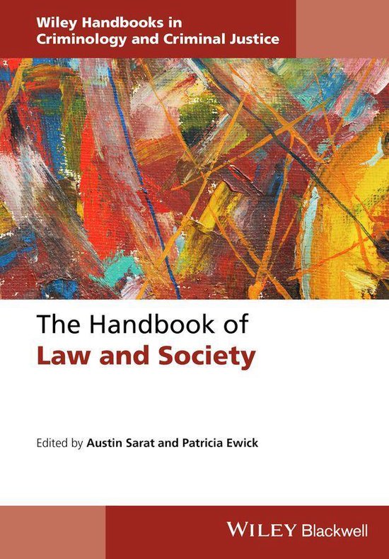 Wiley Handbooks in Criminology and Criminal Justice - The Ha ... - cover