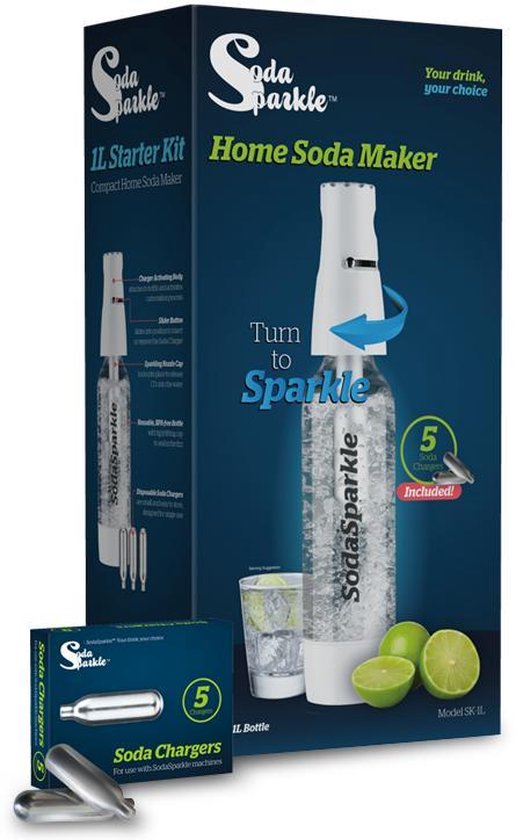 SODA SPARKLE home sodamaker starterkit