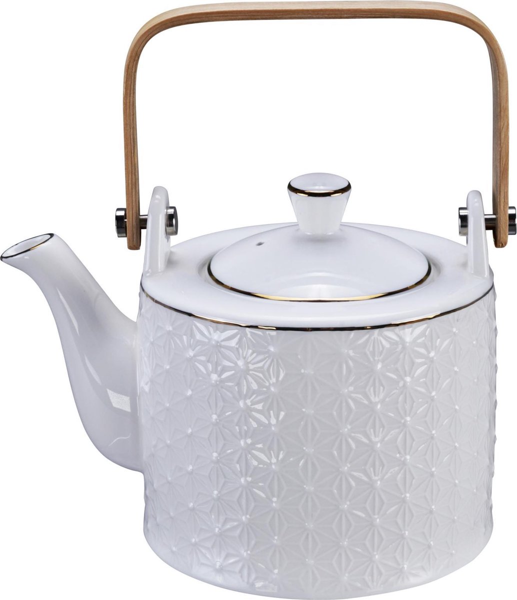 Tokyo Design Studio Nippon White Theepot 0,8 liter in fraaie