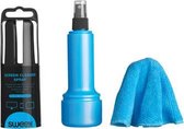 Sweex Bildschirmreiniger Spray, Blau [150 ml, inkl. Mikrofasertuch]