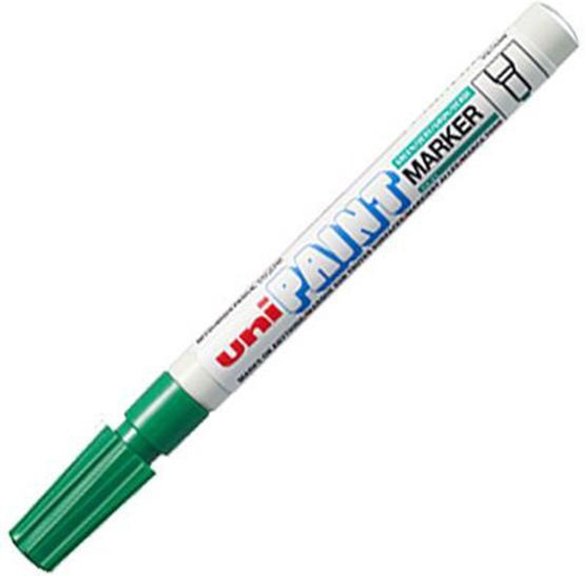Uni Paint PX-21 Paint Marker - Donkergroene verfstift met 0.8 - 1.2 mm punt