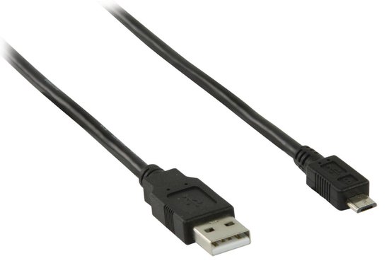 Valueline USB 2.0 A Male naar USB 2.0 Micro Male - 2 m