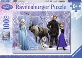 Ravensburger puzzel Disney Frozen: In het rijk de Sneeuwkoningin - Legpuzzel - 100 stukjes