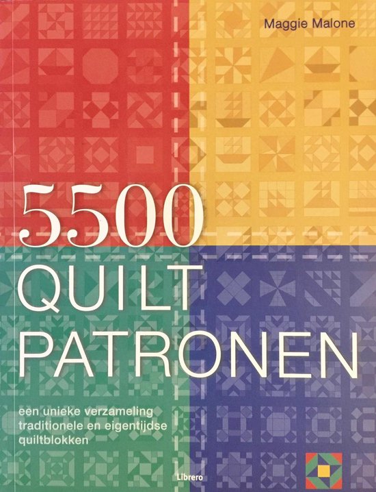 Cover van het boek '5500 quilt patronen' van Maggie Malone