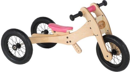 Trybike 4-in-1 Roze | bol.com