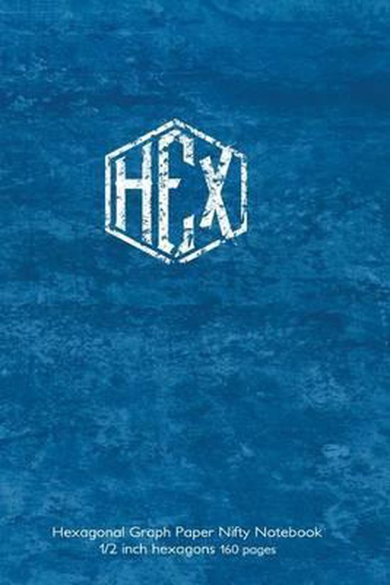 Hexagonal Graph Paper Nifty Notebook 1/2 inch hexagons 160 pages