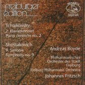 Freiburg Philharmonic Orchestra, Johannes Fritzsch - Tchaikovsky, Shostakovich: Piano Cto No.2, Sy No.9 (CD)