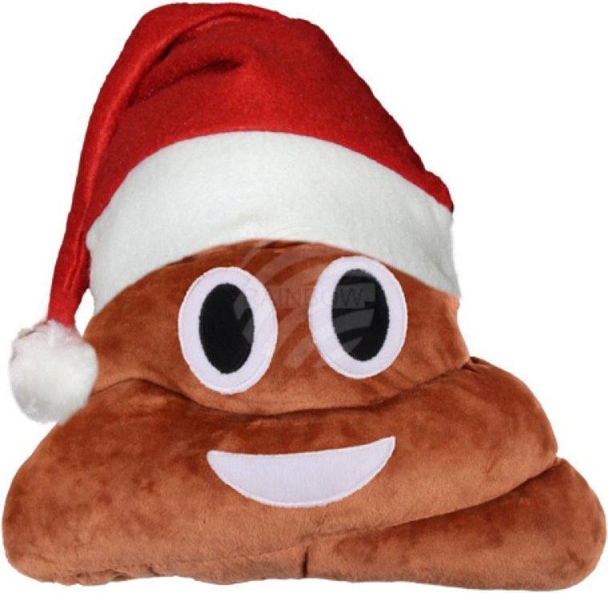 Emoji kussen - drol - kerst | bol.com