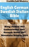 Parallel Bible Halseth 6 - English German Swedish Italian Bible