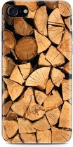 iPhone 7 Hoesje Boomstammen - Designed by Cazy