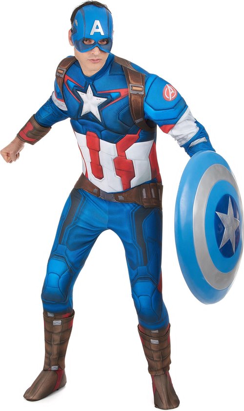 Luxe Captain America� movie 2 kostuum voor volwassenen - Verkleedkleding -  XL | bol.com