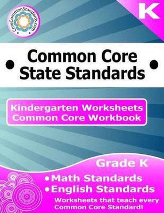 Kindergarten Common Core Workbook - cover