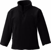 Zwarte fleece trui voor jongens 152 (11-12 jaar)
