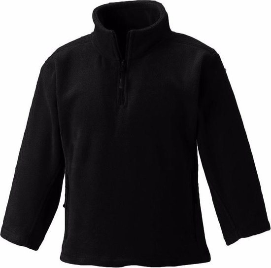 absorptie lever ruimte Zwarte fleece trui voor jongens 152 (11-12 jaar) | bol.com