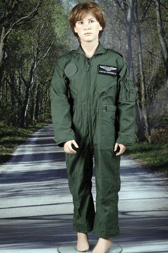 Gevechtspiloten verkleed overall kostuum voor kinderen - piloten  verkleedkleding 158/164 | bol.com