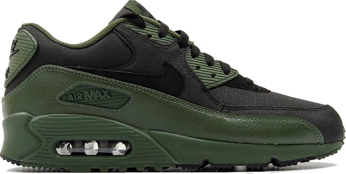 Nike AIR MAX 90 LEATHER 683282 303 Groen;Zwart maat 42 | bol.com