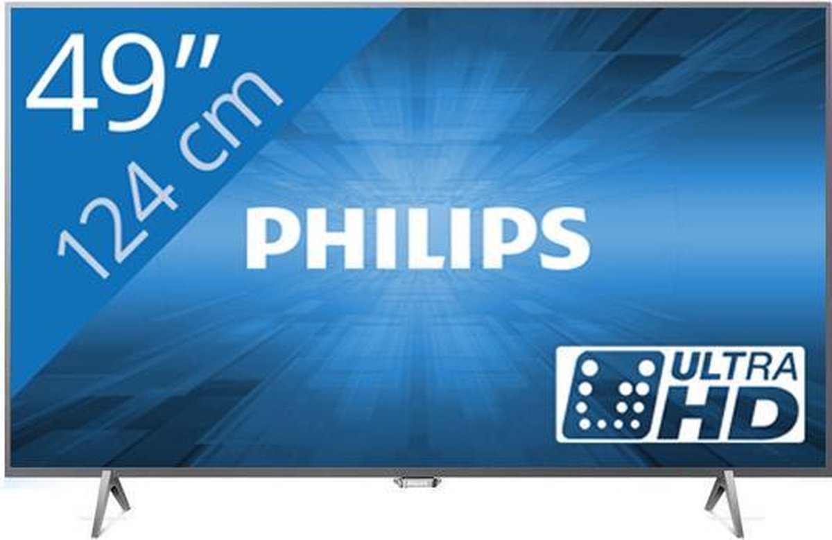 Philips 49PUS6101 - 4K tv | bol.com