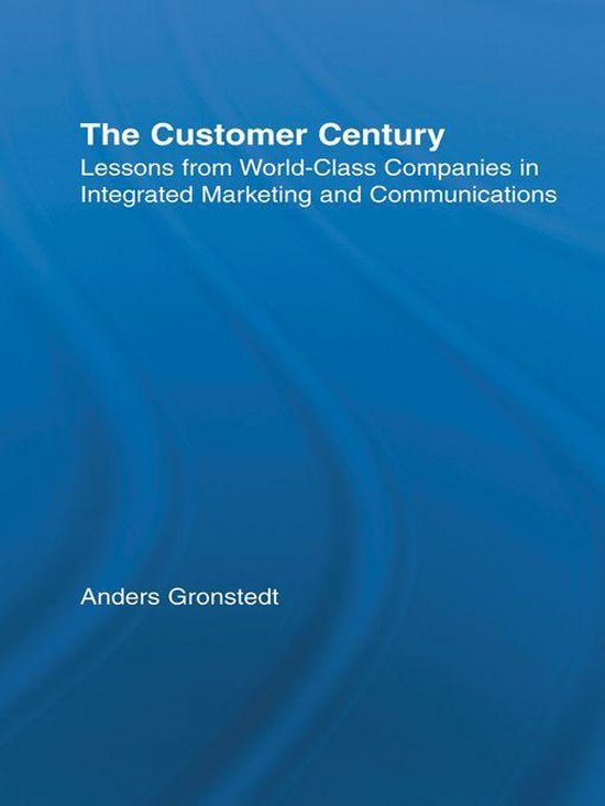 Routledge Corporate Communication Series - The Customer Cent ... - cover