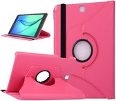 Xssive Tablet Hoes - Case - Cover 360° draaibaar voor Samsung Galaxy Tab A 9,7 inch T550 T555 P555 Hot Pink