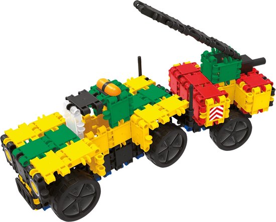 Clics bouwblokken– DUURZAAM SPEELGOED gemaakt van GERECYCLEERDE kunststof- bouwset 25 in 1 -  speelgoed 4,5,6,7,8 jaar jongens en meisjes- educatief speelgoed- Montessori speelgoed- constructie speelgoed