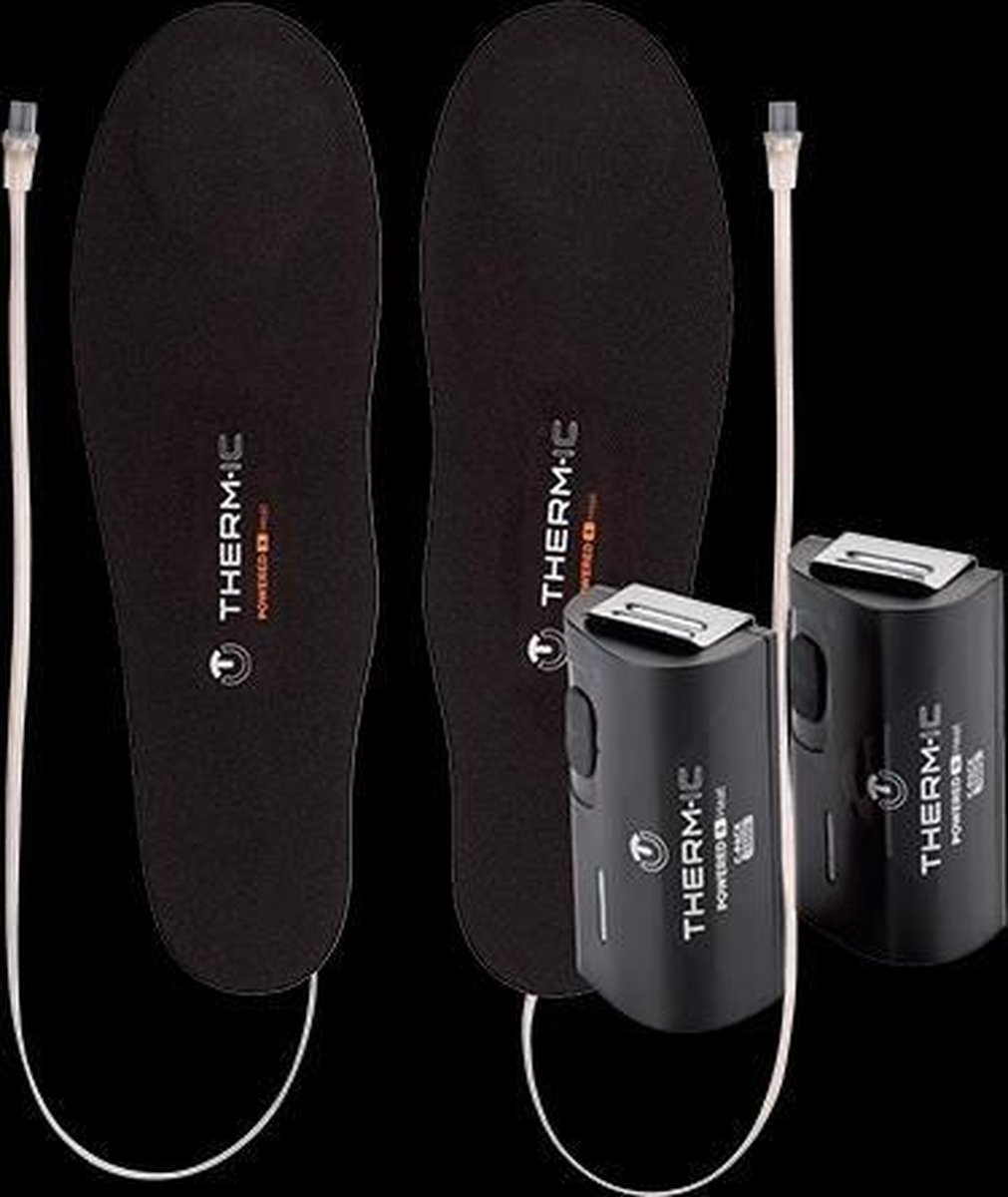 Therm-ic Set Heat Flat Heated +c-pack 1300b Bluetooth Batteries Inlegzolen Zwart