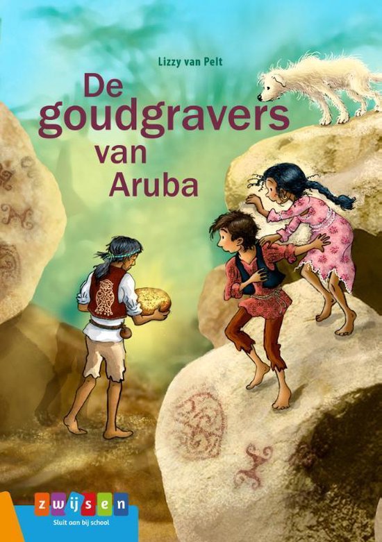 Leesserie Estafette - De goudgravers van Aruba