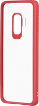 Pure Style PC+TPU Case Cover voor Samsung Galaxy Galaxy S9 - Rood
