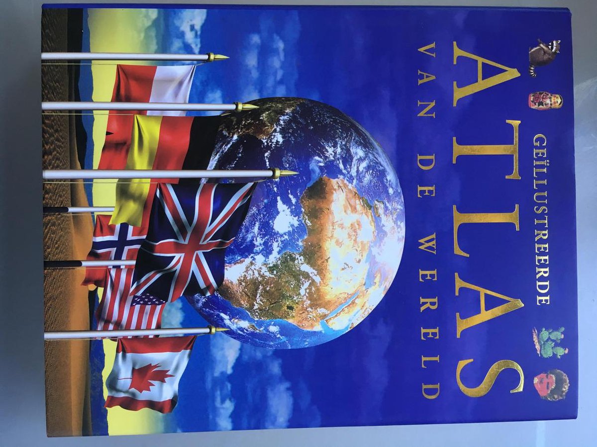 Geïllustreerde atlas van de wereld - Boordevol wetenswaardigheden