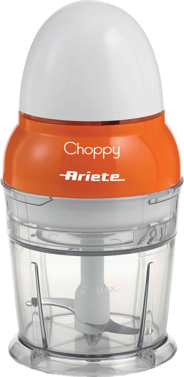 Ariete 1836/00 hakmolen - chopper 250 ml - 160 Watt - snijdt, hakt en mixt - 2 RVS messen