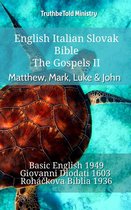 Parallel Bible Halseth English 907 - English Italian Slovak Bible - The Gospels II - Matthew, Mark, Luke & John