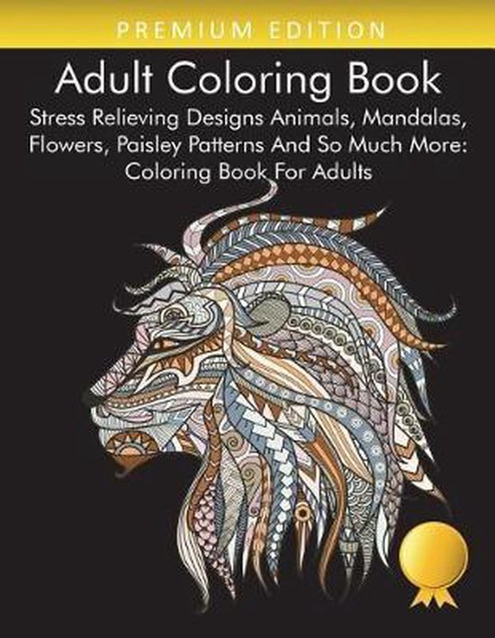 Adult Coloring Book - cover
