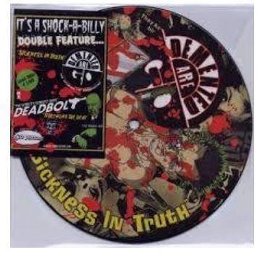 Demented Are Go & Deadbolt Split (7" Vinyl Single) (Picture Disc