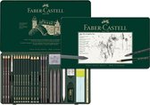 jeu de graphite Faber-Castell Pitt 26 pièces FC-112974