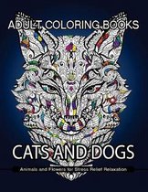 Adult Coloring Books Cats and Dogs