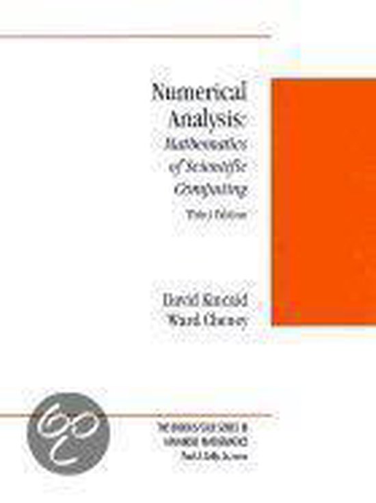 Numerical Analysis 9780534389055 David Kincaid Boeken bol